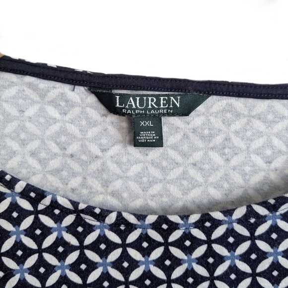 Lauren Ralph Lauren Cotton T-Shirt - Picture 2 of 4